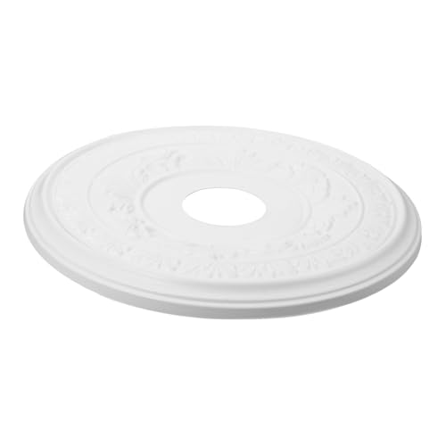 Angoily Deckenmedaillon PU Material für LED Kronleuchter Dekorativer Lampenschirm Geeignet für Wohnräume und Langlebig und von Angoily