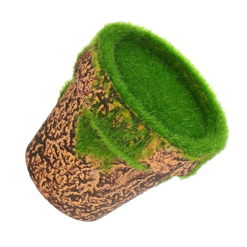 Angoily Dekorativer Kunstmoos Topf für DIY Blumenarrangements für Büro und Balkon Deko von Angoily