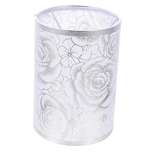 Angoily Dekorativer Lampenschirm für Tischlampe Design Durchmesser Höhe für Wohnzimmer Schlafzimmer Einfache Installation Staubschutz von Angoily
