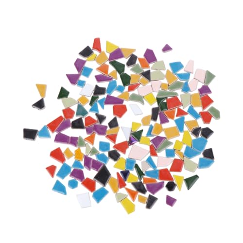Angoily Diy Handgemachte Keramische Mosaik Fragmente Unregelmäßige Glitzer Kristallsteine für Bastelprojekte Bunte Mischung für Kreative Heimdekoration und Angoily Diy Handgemachte Keramische Mosaik Fragmente Unregelmäßige Glitzer Kristallsteine für Bastelprojekte Bunte Mischung für Kreative Heimdekoration und von Angoily