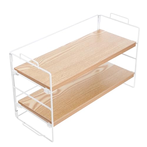 Angoily Doppelschicht-Bücherregale Tabletop - Tischplatte Buchorganisator für den Schreibtisch Tabletop -Bücherregal kleines Schreibtischregal kleines Tischregal Eisen Angoily Doppelschicht-Bücherregale Tabletop - Tischplatte Buchorganisator für den Schreibtisch Tabletop -Bücherregal kleines Schreibtischregal kleines Tischregal Eisen von Angoily