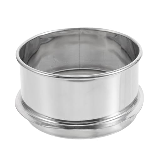 Angoily Edelstahl Rundfeinsieb Feinmaschiges Sieb für Keramik Glasur Filter Schlamm Filter Sieb Feinmaschiges für Töpferbedarf Langsam Präzise Filtration von Angoily