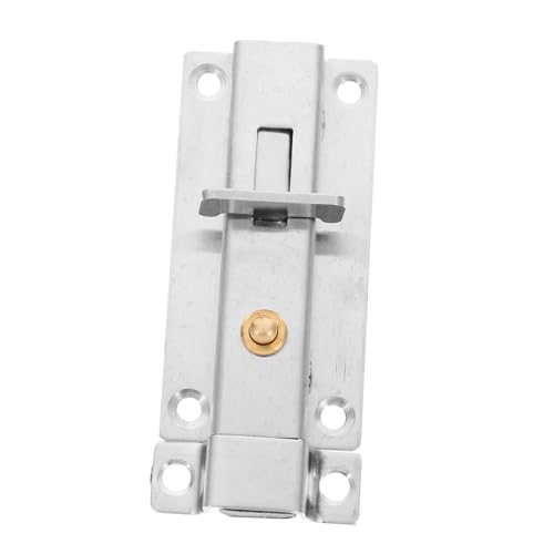 Angoily Edelstahl Türfenster Riegel Automatischer Rückstellmechanismus Hohe Vielseitig Einsetzbar Inklusive Montageschrauben Für Türen Fenster Schränke Angoily Edelstahl Türfenster Riegel Automatischer Rückstellmechanismus Hohe Vielseitig Einsetzbar Inklusive Montageschrauben Für Türen Fenster Schränke von Angoily