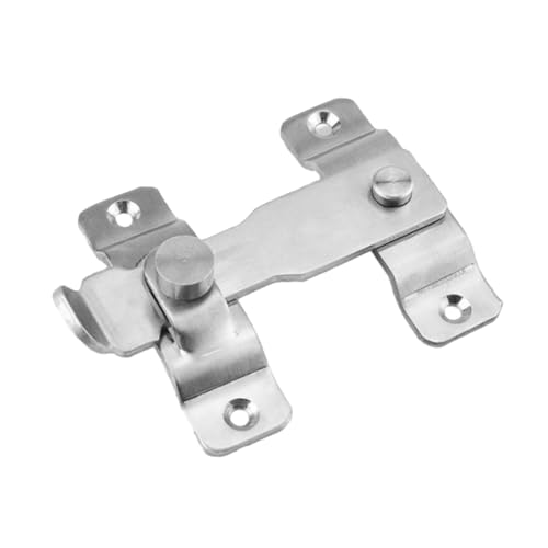 Angoily Edelstahl Türschloss Türriegel Sicherheitsriegel mit Schrauben Einfache Montage Robuste Verriegelung für Türen Metalltore Terrassentüren Angoily Edelstahl Türschloss Türriegel Sicherheitsriegel mit Schrauben Einfache Montage Robuste Verriegelung für Türen Metalltore Terrassentüren von Angoily