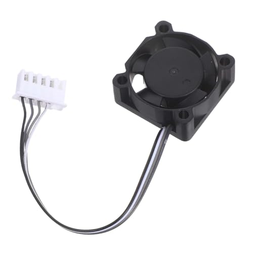 Angoily Effizienter Hotend Lüfter mit Doppelkugellager für Drucker Leiser Extruder Kühler Kompatibel Starke Luftzirkulation für Verbesserte Temperaturkontrolle und Stabile Druckqualität von Angoily