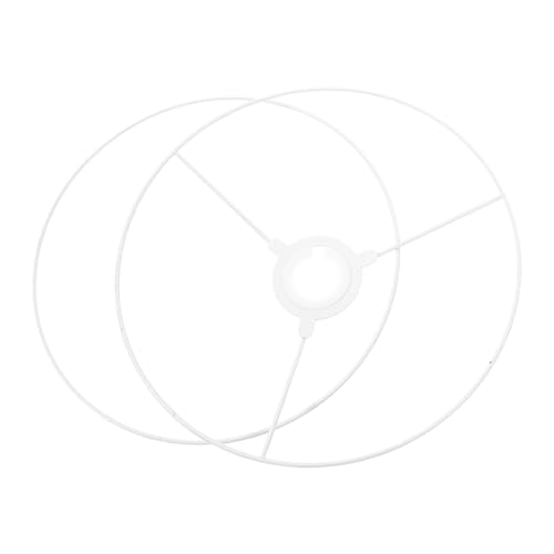 Angoily Eisen draht Lampenschirm Gestell DIY Lampenschirm Halterung Ersatzring für Tisch Deckenlampen Einfache Montage Vielseitig Verwendbar für Wohn Geschäftsräume von Angoily