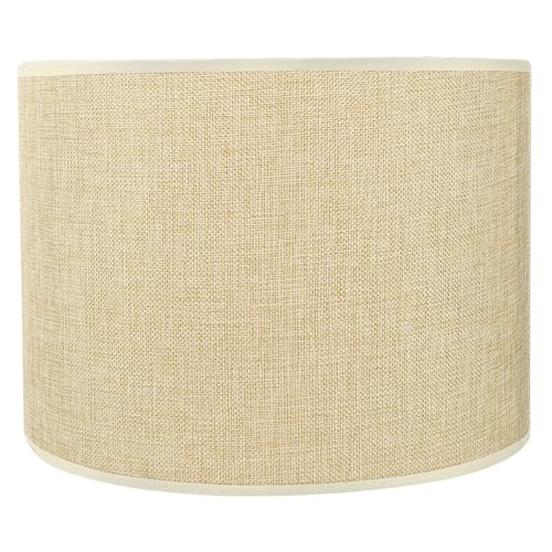 Angoily Eleganter Nachttisch-lampenschirm 28 Cm Durchmesser Lampenabdeckung Aus Leinen Zubehör Aus Hochwertigem Material Angoily Eleganter Nachttisch-lampenschirm 28 Cm Durchmesser Lampenabdeckung Aus Leinen Zubehör Aus Hochwertigem Material von Angoily