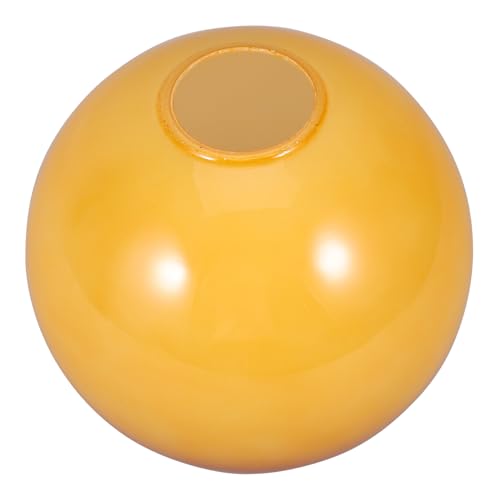Angoily Ersatz Lampenschirm für Deckenlampe Doppel Loch Farbverlauf Gelb Fassung für Wohnzimmer Flur Schlafzimmer Hotel Leicht Langlebig Installieren von Angoily