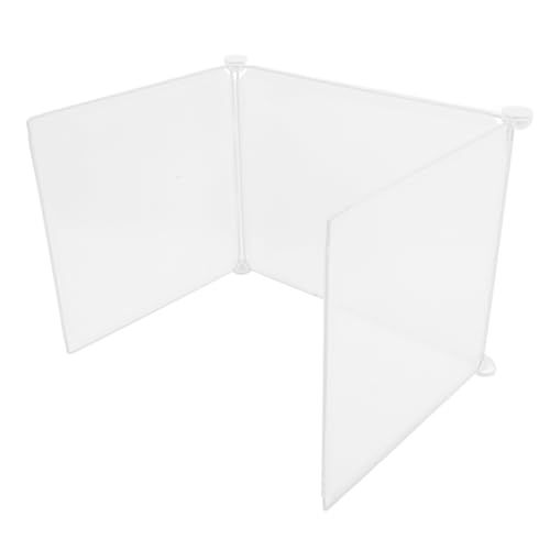 Angoily Esstisch -Isolationsplatte Schreibtisch Falten Stichworte für Kind Tischteiler Desktop-Trennwand Desk Partition Barrier Panel tragbares Desk Partitionsbarrier -Panel pp Transparent Angoily Esstisch -Isolationsplatte Schreibtisch Falten Stichworte für Kind Tischteiler Desktop-Trennwand Desk Partition Barrier Panel tragbares Desk Partitionsbarrier -Panel pp Transparent von Angoily