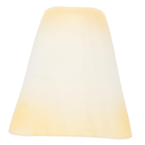 Angoily Europäischer Glas Lampenschirm Gelb Mittelloch Deckenleuchte Wandlampe Lichtabdeckung Haushalt Zubehör für Wohnzimmer Schlafzimmer von Angoily