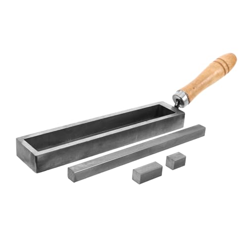 Angoily Europäisches Metallgießform mit Ölrinne für Gold Silber Eisen Schmuckherstellung Präzise Gussform aus Legiertem für Metall Gießen von Angoily