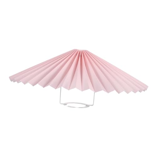 Angoily Fabric Plissee Lampenschirm Rosa Ersatz Lampenschirm mit Weichem Falten Design und Robustem Eisenrahmen Vielseitig für Hänge und Tischlampen in Hotel Restaurant und Schlafzimmer Angoily Fabric Plissee Lampenschirm Rosa Ersatz Lampenschirm mit Weichem Falten Design und Robustem Eisenrahmen Vielseitig für Hänge und Tischlampen in Hotel Restaurant und Schlafzimmer von Angoily