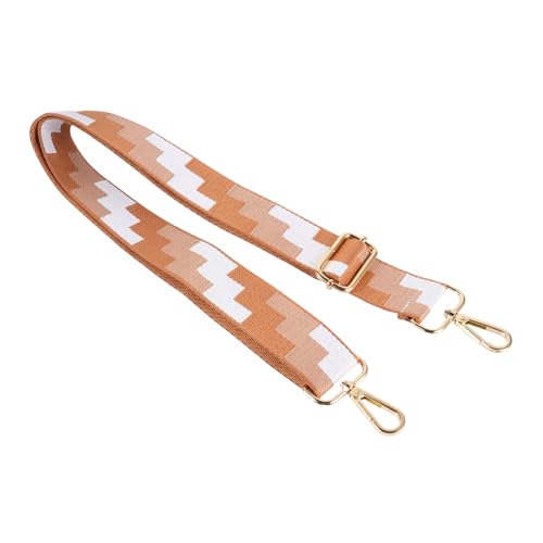 Angoily Farbenfrohe Schultertasche Riemen Verstellbare Handtaschenkette für DIY Robuste Tragriemen für Umhängetaschen Handtaschen und Bastelprojekte mit Goldbeschlägen von Angoily