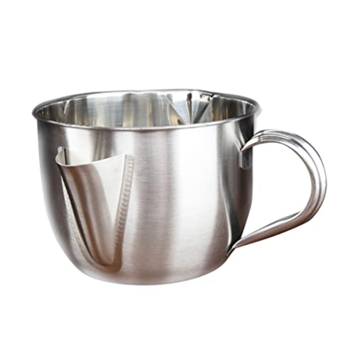 Angoily Suppenschüssel Fetttrenner Für Soßen ?lfettabscheider ?lsiebtopf mit Auslauf 1000Ml Fettkanne ?lsuppe- Sieb- Tasse Schüssel mit Griff für Küche Restaurant Bar Silber Kochen Angoily Suppenschüssel Fetttrenner Für Soßen ?lfettabscheider ?lsiebtopf mit Auslauf 1000Ml Fettkanne ?lsuppe- Sieb- Tasse Schüssel mit Griff für Küche Restaurant Bar Silber Kochen von Angoily