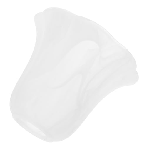 Angoily Frosted Glass Lampenschirme Bell Förmige Deckenleuchten Abdeckungen für Wandleuchten und Kronleuchter Elegante Robuste Glasabdeckungen für Wohnzimmer und Küche von Angoily