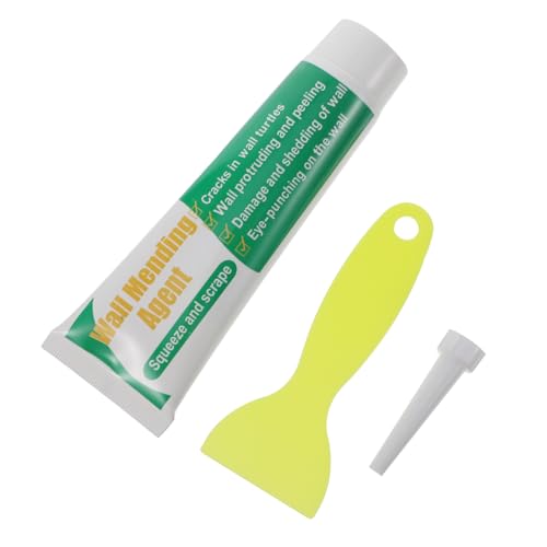 Angoily Gebrauchsfertige Wandreparaturpaste – Cremefarbener Wandfüller Zum Ausbessern Von Wänden Set Zum Füllen Von Wandrissen Reparatur Von Trockenbauwänden von Angoily