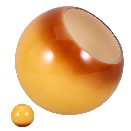 Angoily Glas Lampenschirm Ersatz Milchglas Kugel Lampenschirm für Kronleuchter Deckenleuchte Wohnzimmer Schlafzimmer Dekorative Pendelleuchte von Angoily