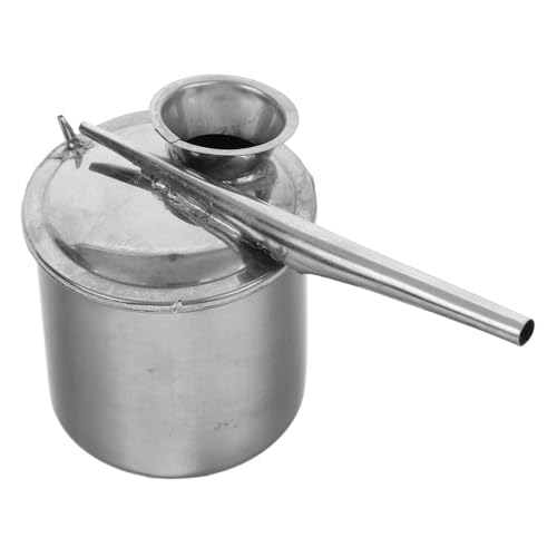 Angoily Glasur Topf Sprühtopf Glasur Sprühtopf Glasur Werkzeug Mit Glasur Topf Mal Sprühgerät Terrakotta Töpferei Keramik Glasur Topf Sprühgerät Für Ton Form Töpfe Düse Silber Edelstahl von Angoily