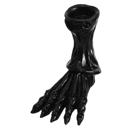 Angoily Gothic-kerzenhalter Aus Kunstharz Gotisch Skelett Halloween Teelicht Led Erschreckende Kerzenhalter Aus Harz Einzigartiger Design-kerzenständer Party-kerzenhalter Black Angoily Gothic-kerzenhalter Aus Kunstharz Gotisch Skelett Halloween Teelicht Led Erschreckende Kerzenhalter Aus Harz Einzigartiger Design-kerzenständer Party-kerzenhalter Black von Angoily