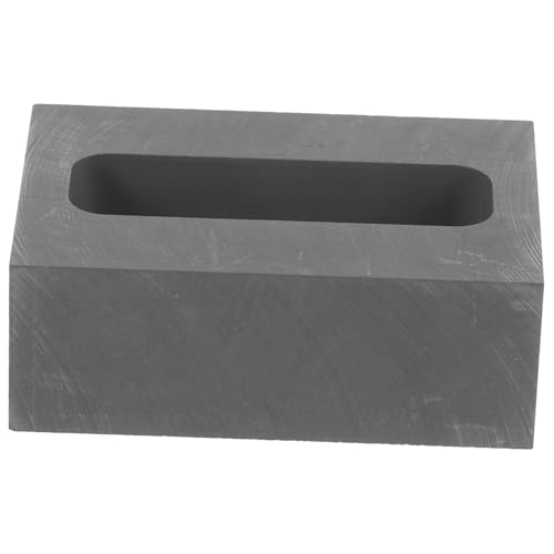 Angoily Graphit Gießform für Metallverarbeitung Hochdichte Graphitform zum Schmelzen und Gießen von Gold Silber Kupfer und Messing für Präzise Gussarbeiten und Experimente Außengröße Angoily Graphit Gießform für Metallverarbeitung Hochdichte Graphitform zum Schmelzen und Gießen von Gold Silber Kupfer und Messing für Präzise Gussarbeiten und Experimente Außengröße von Angoily