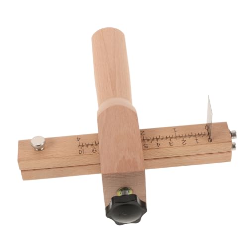Angoily Gürtelschneider Streifen Cutter Nähen Werkzeug Einstellbar Gurtschneidemaschine Lederschneidegerät Aus Holz Lederversorgung Riemenschneider DIY -handwerksbedarf Metall Chocolate von Angoily