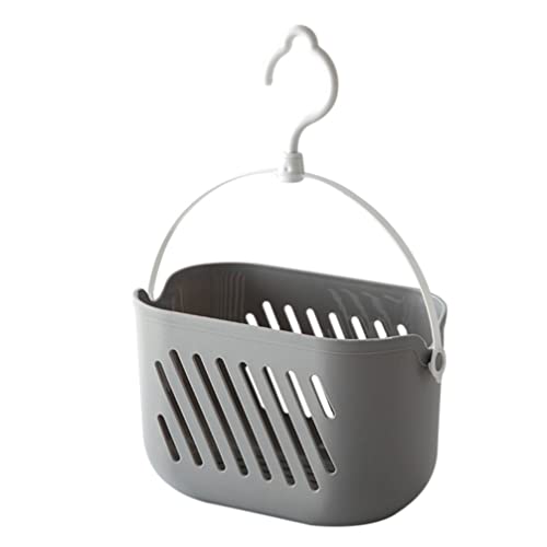 Angoily H?ngende Dusche Caddy H?ngende Dusche Caddy Basket Tragbare Küche Organizer Lagerkorb mit Haken für Hausgrau von Angoily