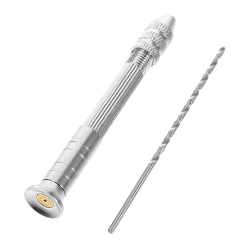 Angoily Handbohrer Set Metall Handbohrer DIY Kerzen Bohrer für Kerzenherstellung Schmuck Basteln Modellbau Innovatives Bastelwerkzeug Robust Langlebig von Angoily