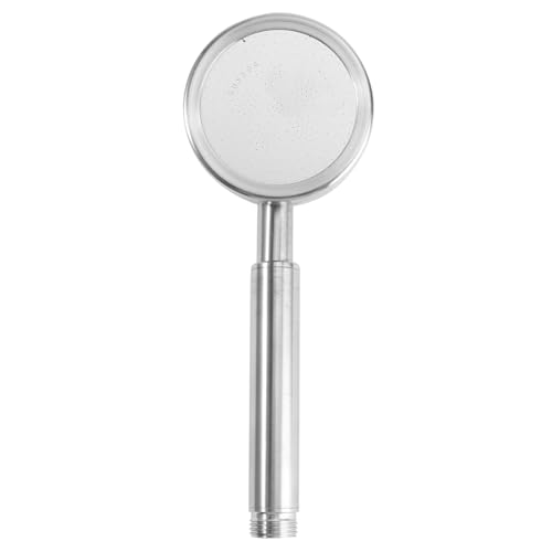 Angoily Handbrause aus Edelstahl Druckverstärkter Handduschkopf Spritzwassergeschütztes Duschsprühgerät für Badezimmer Langlebig und Modern Geeignet für Entspannendes Duscherlebnis von Angoily