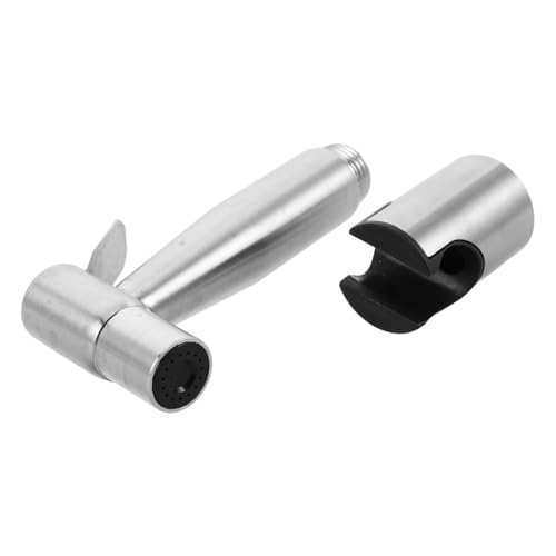 Angoily Handheld Bidet Sprayer Edelstahl Hochdruck Wc Bidet Spray Kit mit Halterung Vielseitiges Reinigungsgerät für Badezimmer Wohnmobile und Reiseanhänger Platzsparend und Langlebig von Angoily