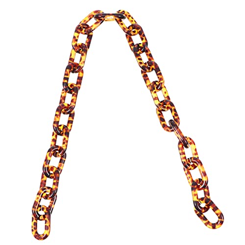 Angoily Handtaschenkette Abnehmbare DIY Ersatzkette Für Handtaschen Und Handtaschen Modisches Accessoire Für Leopardenmuster von Angoily