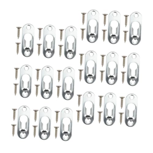 Angoily Heavy Duty Picture Frame Backing Clips mit Schrauben Unsichtbare Rahmenhalterung für Schwere Lasten Einfache DIY montage Geeignet für Zuhause Büro Galerie Kompatibel mit Angoily Heavy Duty Picture Frame Backing Clips mit Schrauben Unsichtbare Rahmenhalterung für Schwere Lasten Einfache DIY montage Geeignet für Zuhause Büro Galerie Kompatibel mit von Angoily