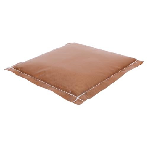 Angoily Hitzebeständige Bastelmatte Wiederverwendbare Bügelmatte Kissen drücken hitzebeständiges Kissen Pressmatte Wärmeisolierung Matte Baumwolle Brown von Angoily