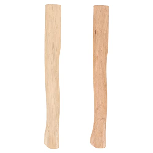 Angoily Holz-Ersatzstiel für Campingaxt 2Er Pack 15. 7 Zoll Beilstiel Ersatz Hickory Beilstiel Ersatz 40X4. 4Cm von Angoily