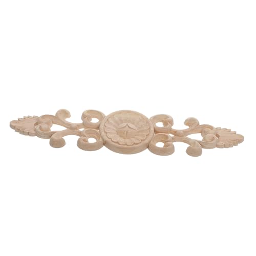 Angoily Holz Geschnitzte Onlay Applikation Natürliche Holzornamente Möbelverzierung Fein Poliert Vielseitig für Türen Schränke Wände Einfache Montage Vintage Wohnaccessoires Angoily Holz Geschnitzte Onlay Applikation Natürliche Holzornamente Möbelverzierung Fein Poliert Vielseitig für Türen Schränke Wände Einfache Montage Vintage Wohnaccessoires von Angoily
