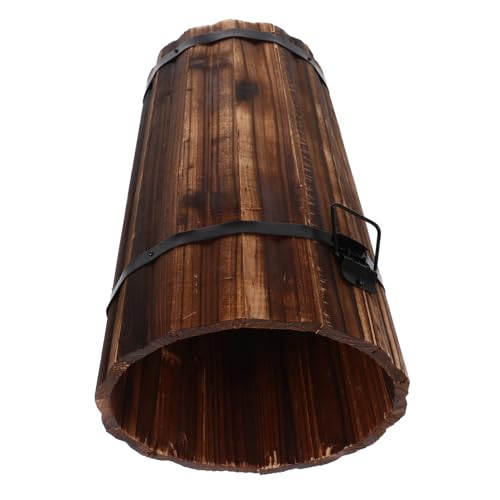 Angoily Holz Mülleimer mit Griff Stilvoller Abfalleimer für Badezimmer Schlafzimmer und Büro Dekorativer Papierkorb aus Holz für Vielseitige Verwendung und Einfache Entleerung Angoily Holz Mülleimer mit Griff Stilvoller Abfalleimer für Badezimmer Schlafzimmer und Büro Dekorativer Papierkorb aus Holz für Vielseitige Verwendung und Einfache Entleerung von Angoily
