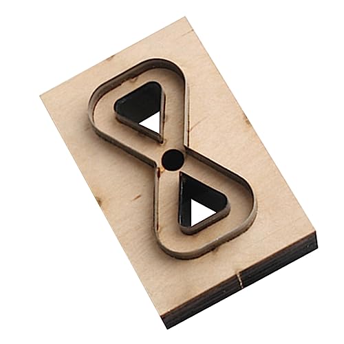 Angoily Holz Stanzform für Leder Tragbares Leder Schneidewerkzeug und Holz Wiederverwendbare Stanzform für DIY Handwerk für Anfänger und Profis von Angoily
