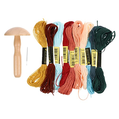 Angoily Holz Stopfpilz Pilz Nähwerkzeug Für Hosen Kleidung Socken Hause Nähen Werkzeug Mit Faden Für DIY-reparaturen Und Bastelprojekte Angoily Holz Stopfpilz Pilz Nähwerkzeug Für Hosen Kleidung Socken Hause Nähen Werkzeug Mit Faden Für DIY-reparaturen Und Bastelprojekte von Angoily