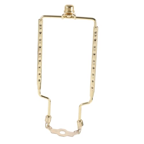 Angoily Horn Lampenhalterung Verstellbar Goldener Lampenschirm harfenhalter Stabil Leicht für Tisch Stehlampen mit Adapter für Einfache Montage von Angoily
