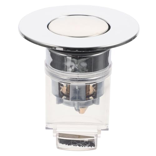 Angoily Hotel Waschbecken Abflussstopfen Kupferkern Pop up Stöpsel Langlebig Rostfrei Installieren Geeignet für Hotel Waschbecken und Badarmaturen von Angoily