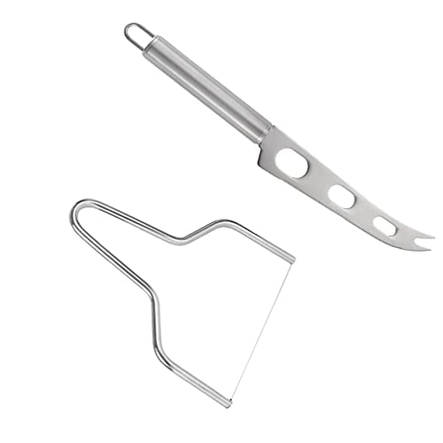 Angoily Käse Slicer Block Butter Cutter: 1 Set Käsedraht Handschneider für Edelstahl Backutensilien von Angoily