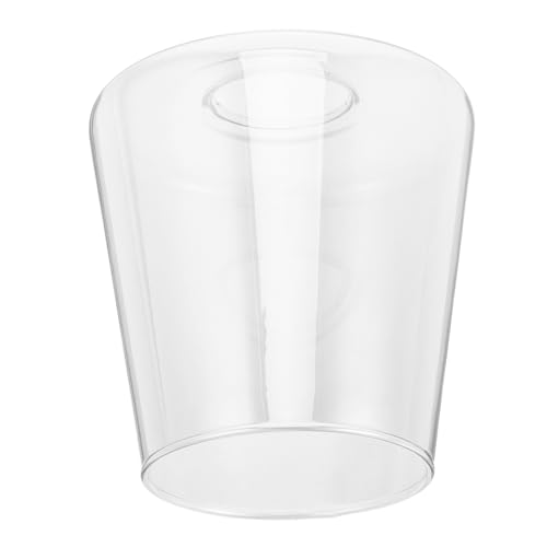 Angoily Klarer Zylinder Lampenschirm Ersatz Lampenschirm E27 Deckenpendelleuchte Für Wandleuchter Deckenpendel Tischlampe Kronleuchter 42 Cm Loch von Angoily