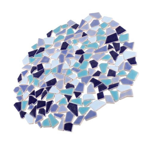 Angoily Kleine Keramikstücke für Diy Handwerksprojekte Blau Gemischte Mosaikfliesen für Kreative Dekoration und Heimwerkerprojekte Angoily Kleine Keramikstücke für Diy Handwerksprojekte Blau Gemischte Mosaikfliesen für Kreative Dekoration und Heimwerkerprojekte von Angoily