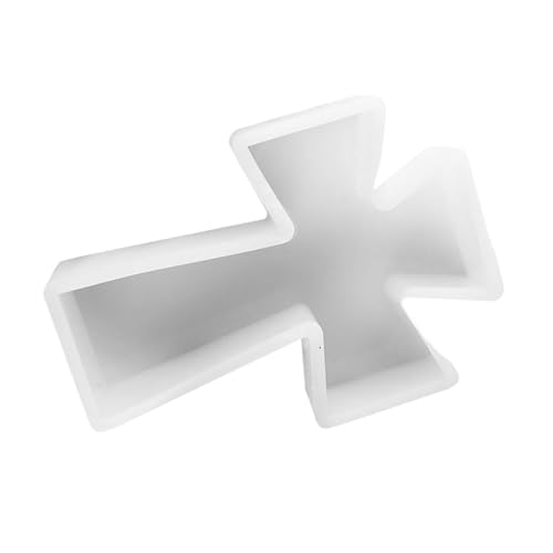 Angoily Kreuz Silikonform für DIY Kerzenhalter und Aromatherapie Wiederverwendbar Leicht zu Reinigen Vielseitig für Seifen Harzprojekte Transparente Epoxidharz Gießform für Kreative Angoily Kreuz Silikonform für DIY Kerzenhalter und Aromatherapie Wiederverwendbar Leicht zu Reinigen Vielseitig für Seifen Harzprojekte Transparente Epoxidharz Gießform für Kreative von Angoily