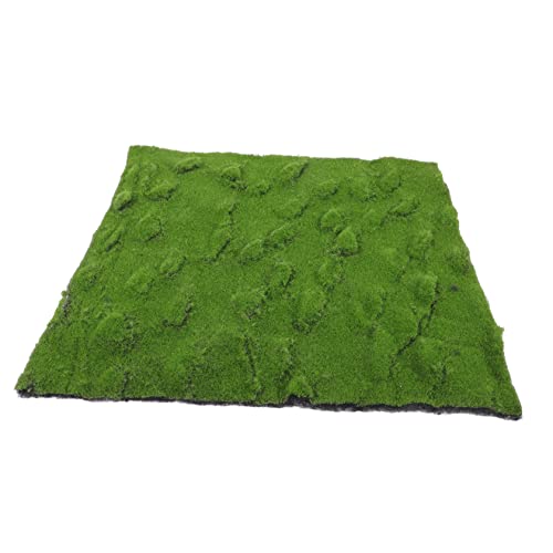 Angoily Künstlicher Moosteppich Realistische Moosmatte Landschaften Und Dekorationen Für Bonsai Blumentöpfe Und Aquarien Hochwertiges Sicheres Material Für Langlebige Nutzung von Angoily
