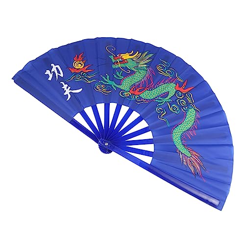 Angoily Kunststoff Kungfu Fächer Taichi Fächer für Performance und Kampfsport Langlebig und Ungiftig für Dekoration und Aufführungen Blau Angoily Kunststoff Kungfu Fächer Taichi Fächer für Performance und Kampfsport Langlebig und Ungiftig für Dekoration und Aufführungen Blau von Angoily