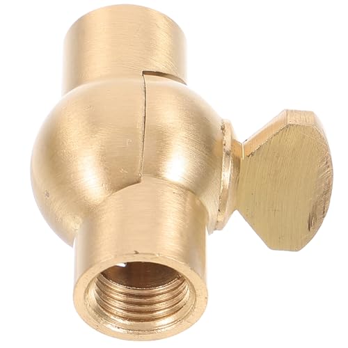 Angoily Kupfer Schwenkkopf Wandlampenadapter mit Griff Verstellbarer Hängeleuchten Deckenbaldachin Kompatibel mit Innengewinde Rostfrei Einfache Montage Vielseitig für Lampenaufhängung von Angoily