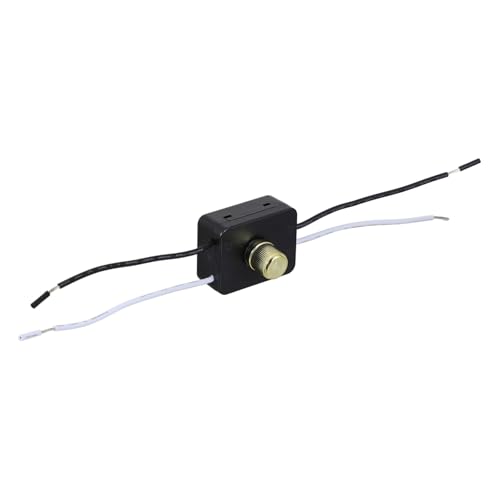 Angoily LED Tischlampen Steuerung Schalter Drehknopf aus Langlebigem Ersatz für Defekte LED Schreibtischlampen Steuerung Geräuschlos Bronzefarben von Angoily
