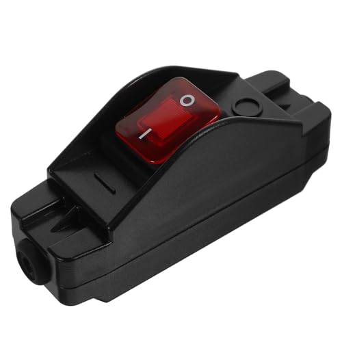 Angoily LED Wippschalter Polarity Reversing Momentary Rocker Switch für Dc Motoren mit Kontrollleuchte und Einfacher Installation von Angoily