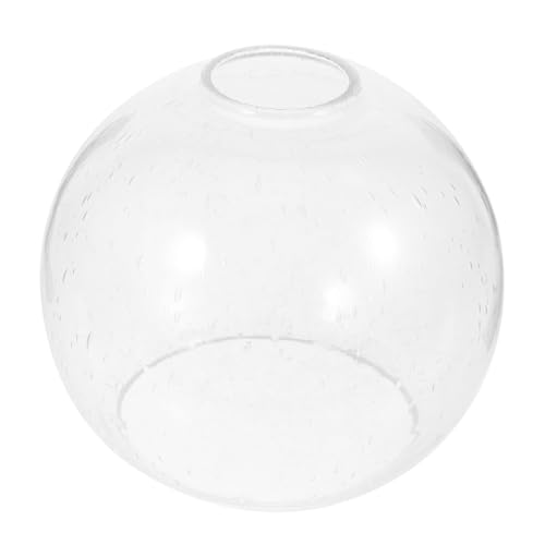 Angoily Lampenschirm Ersatz Doppelöffnung Blasen Kugel Design Deckenlampe Pendelleuchte Lampenschirm Ersatzglas für Lichtleuchten Langlebig und Robust von Angoily