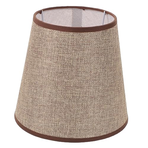 Angoily Lampenschirm Aus Stoff Für Tischlampen Schreibtischlampenschirm Haushaltslampenabdeckung Mit Schlichtem Design Und Leichtem Gewicht Einfach Auszutauschen Und Passend Für Schlafzimm von Angoily